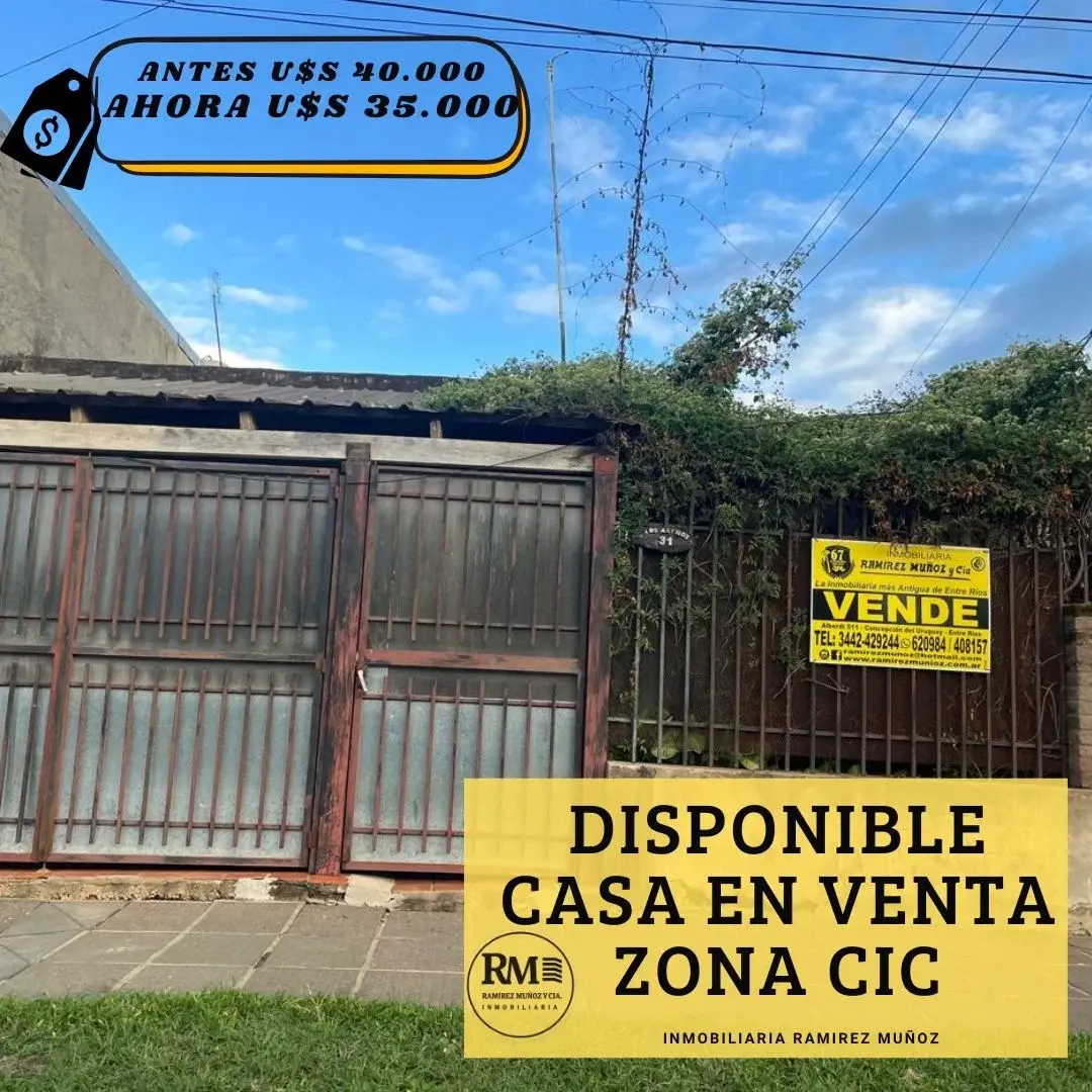 Casa de 3 dormitorios en venta en Concepción del Uruguay — foto 1