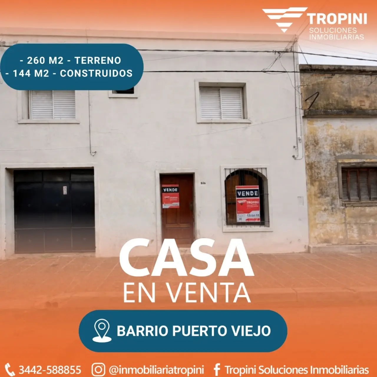 Casa de 3 dormitorios en venta en Concepción del Uruguay — foto 1