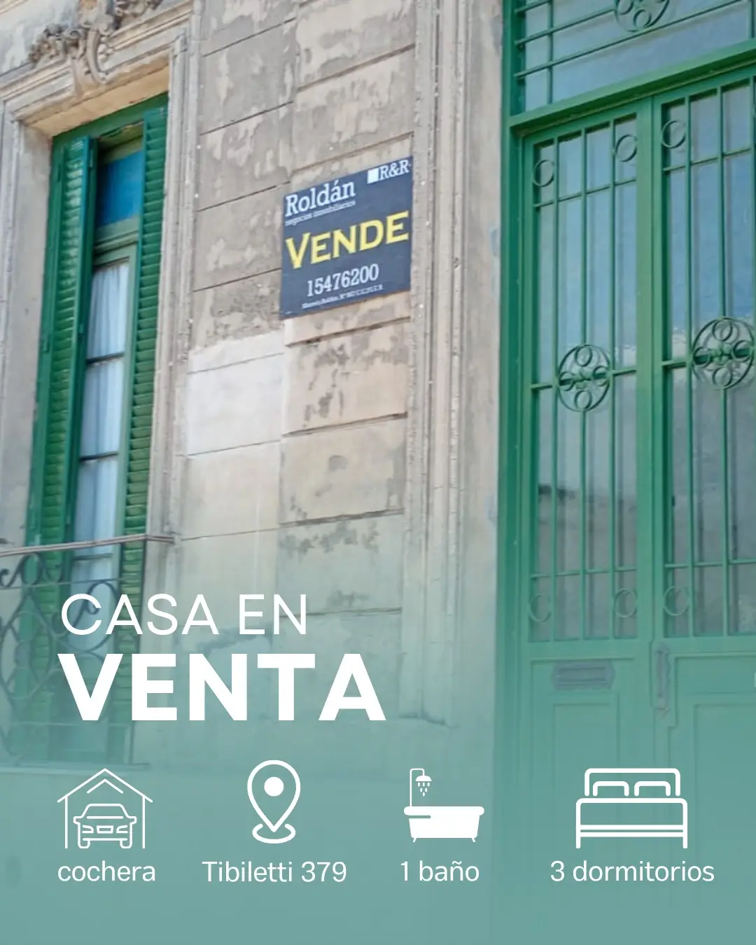 Casa de 3 dormitorios en venta en Concepción del Uruguay — foto 1