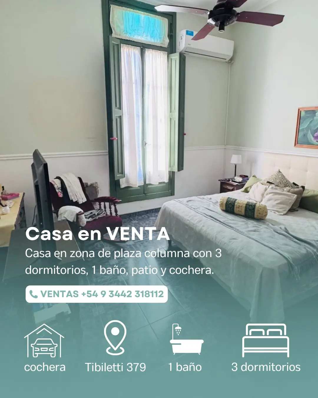 Casa de 3 dormitorios en venta en Concepción del Uruguay — foto 2