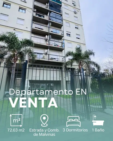 Departamento de 3 dormitorios en venta en Concepción del Uruguay