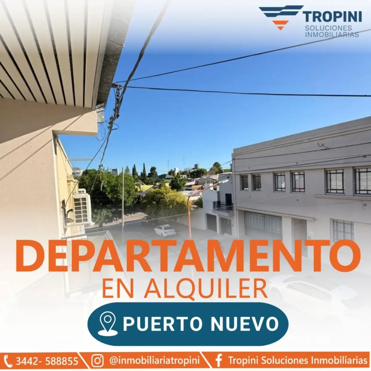 Departamento de 2 dormitorios en alquiler en Concepción del Uruguay — foto 1