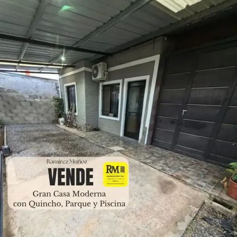 Casa de 2 dormitorios en venta en Concepción del Uruguay