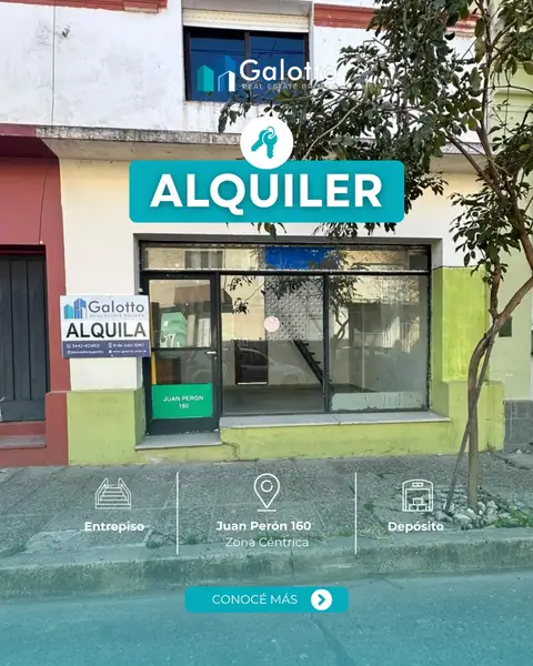 Comercial en alquiler en Concepción del Uruguay