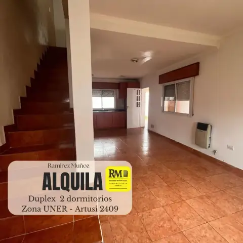 Casa de 2 dormitorios en alquiler en Concepción del Uruguay