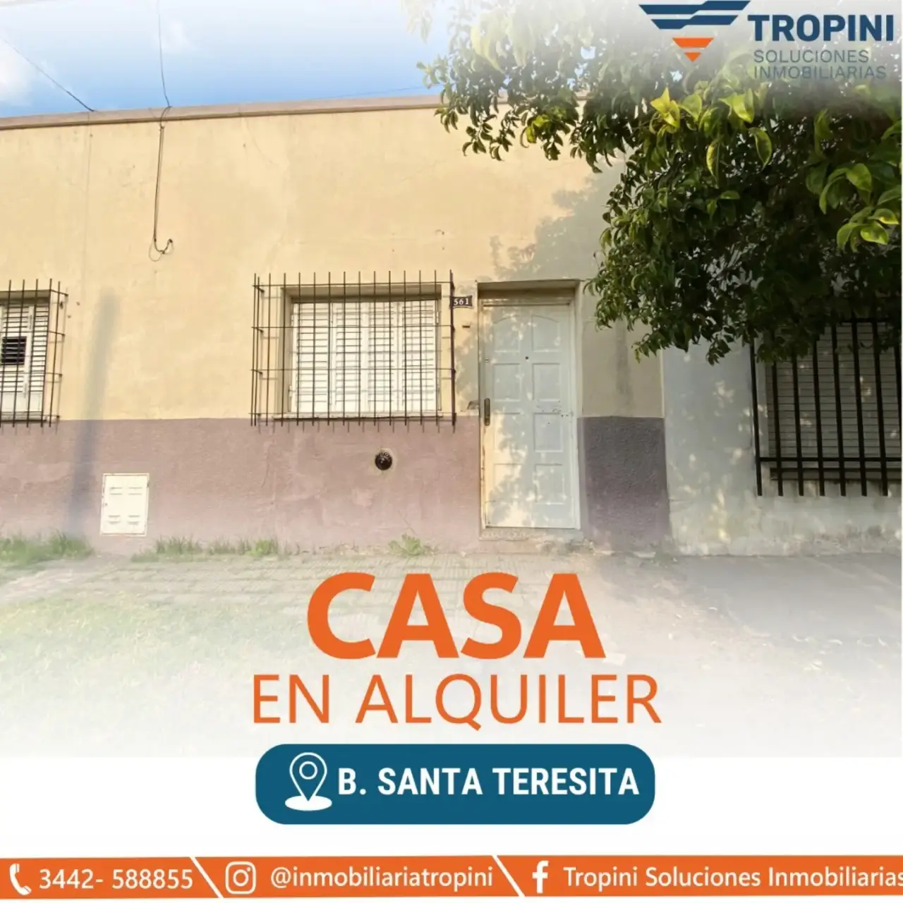Casa de 1 dormitorio en alquiler en Concepción del Uruguay — foto 1