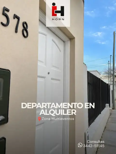 Departamento de 1 dormitorio en alquiler en Concepción del Uruguay