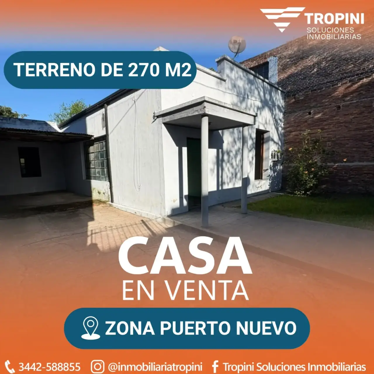 Casa de 2 dormitorios en venta en Concepción del Uruguay — foto 1