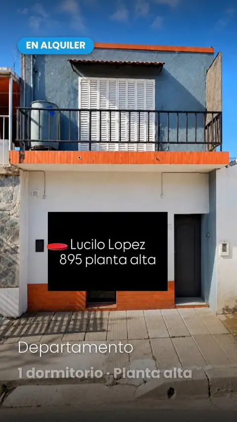 Departamento de 1 dormitorio en alquiler en Concepción del Uruguay