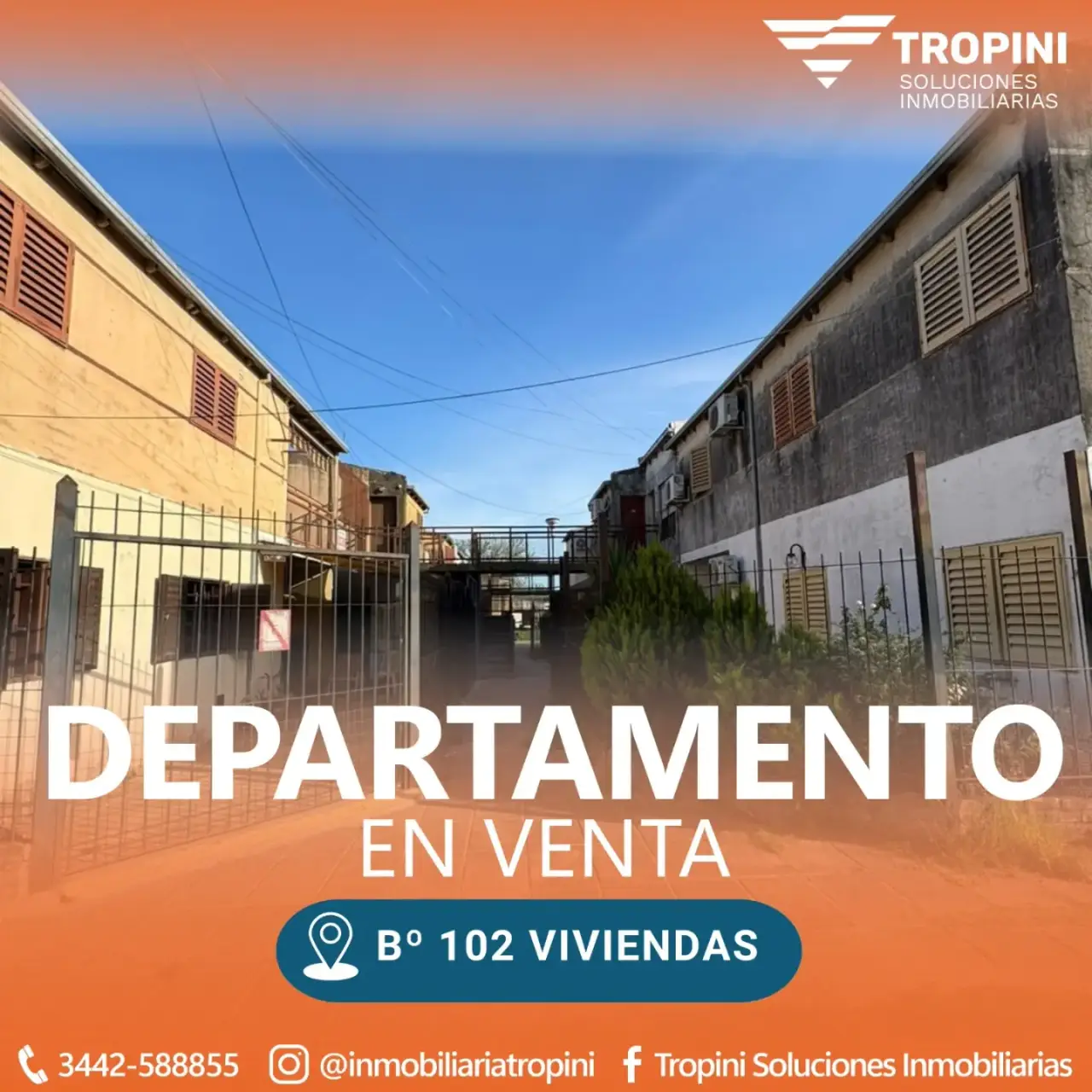 Departamento de 3 dormitorios en venta en Barrio 102 Viviendas, Concepción del Uruguay — foto 1